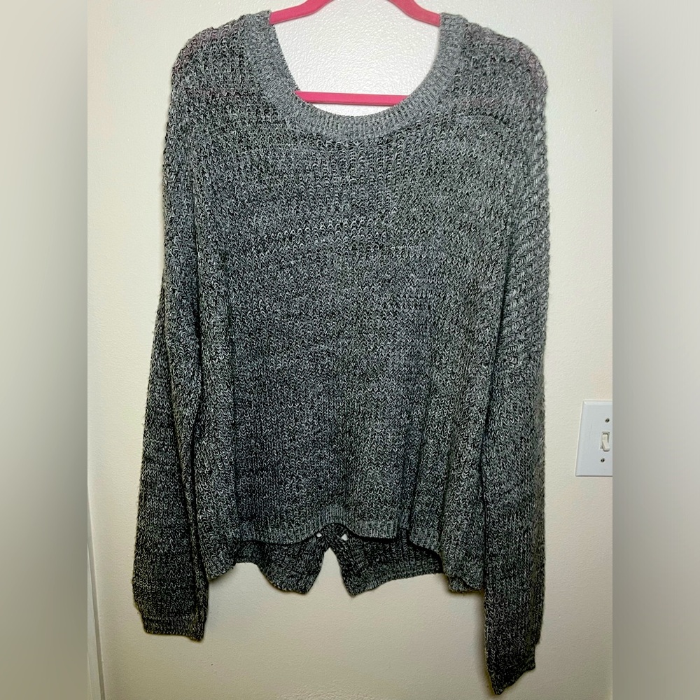 Women’s Express XL oversized open weave sweater